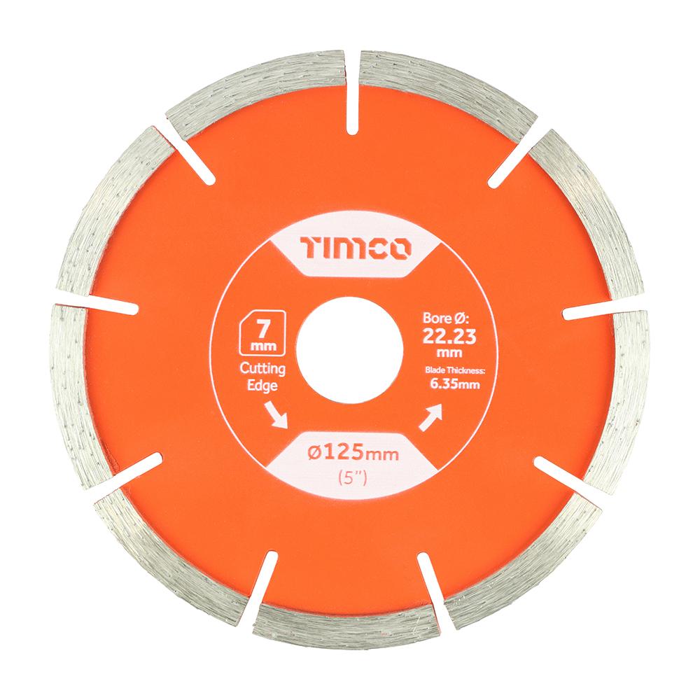 Timco Mortar Rake Diamond Blade 125mm x 7mm