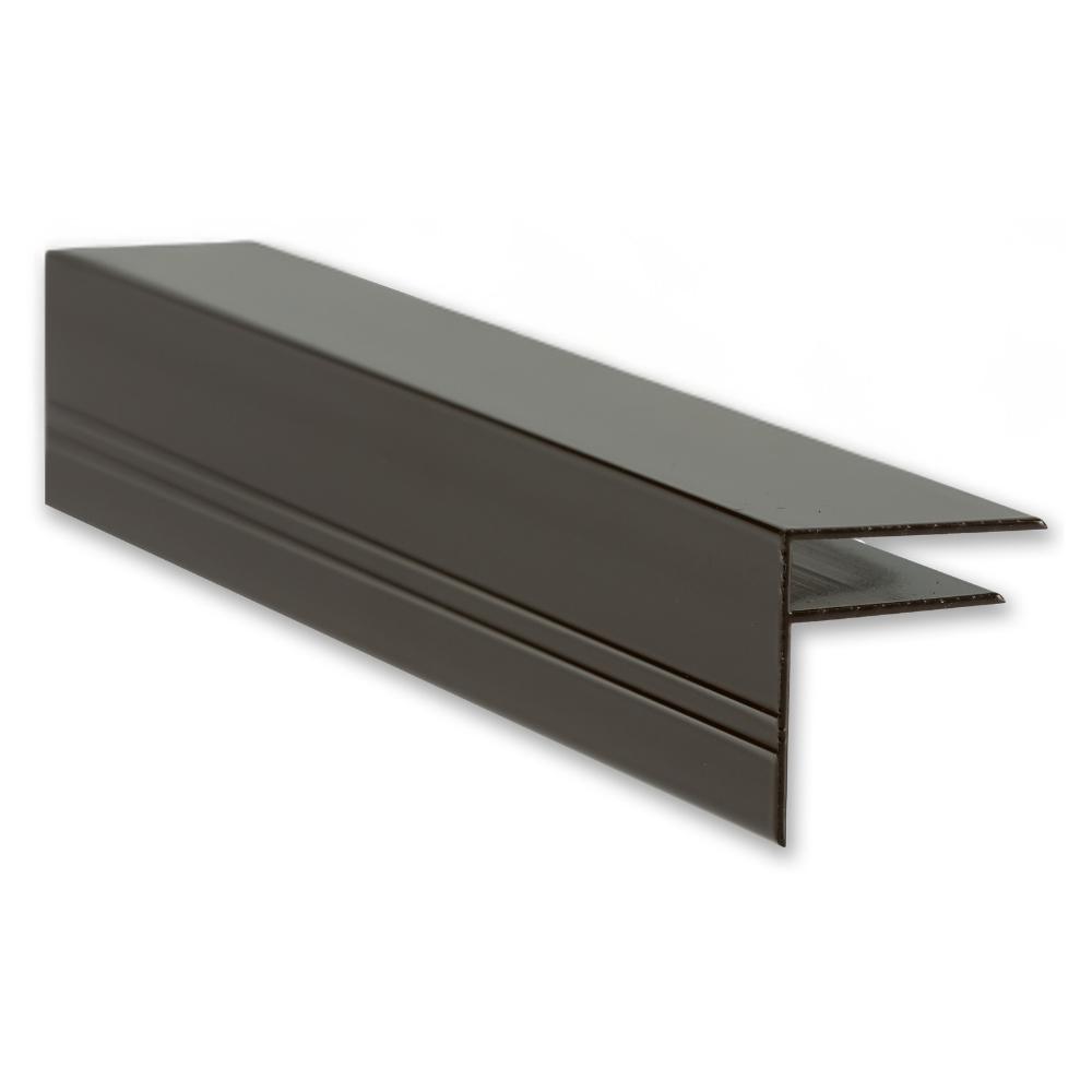 6.0m x 10mm F Section Brown