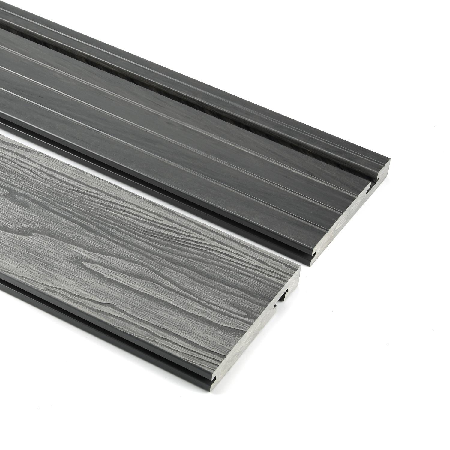 Oakio Bullnose 140 x 21mm x 3.6m Smoke White