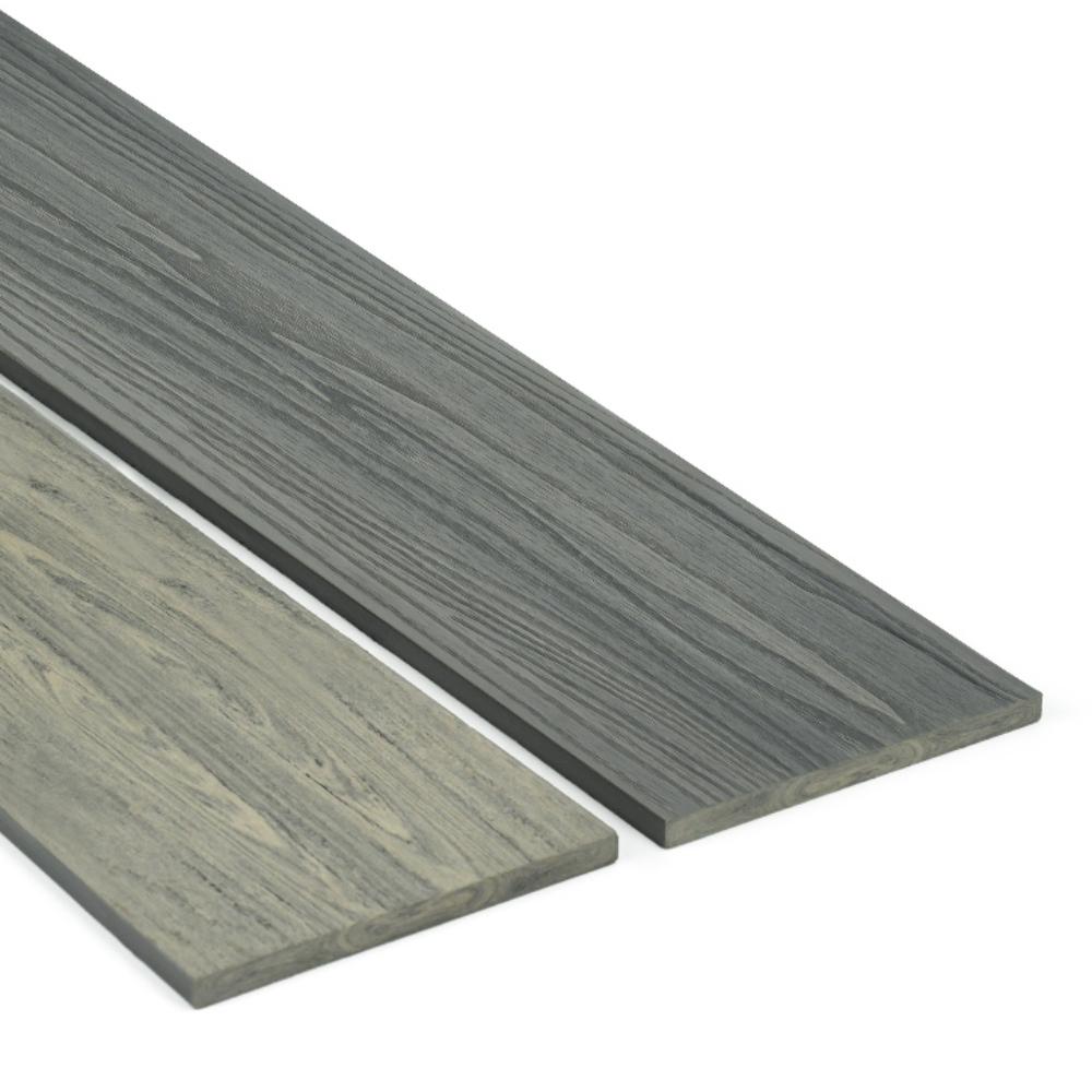 Oakio Fascia 140 x 11mm x 3.6m Smoke White