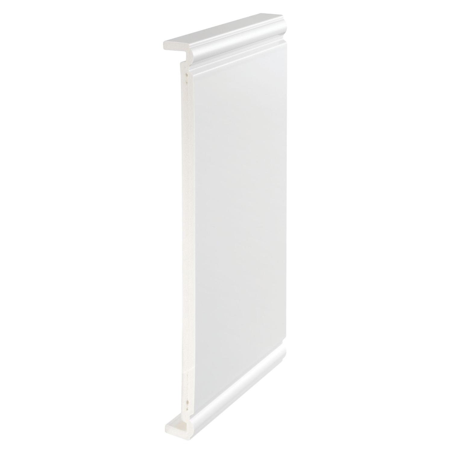 404mm x 16mm Ogee Fascia x 5m White