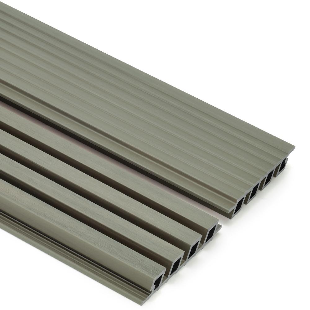 Oakio Proshield Shadow Cladding 3.6m x 176 x 26mm Stone Grey