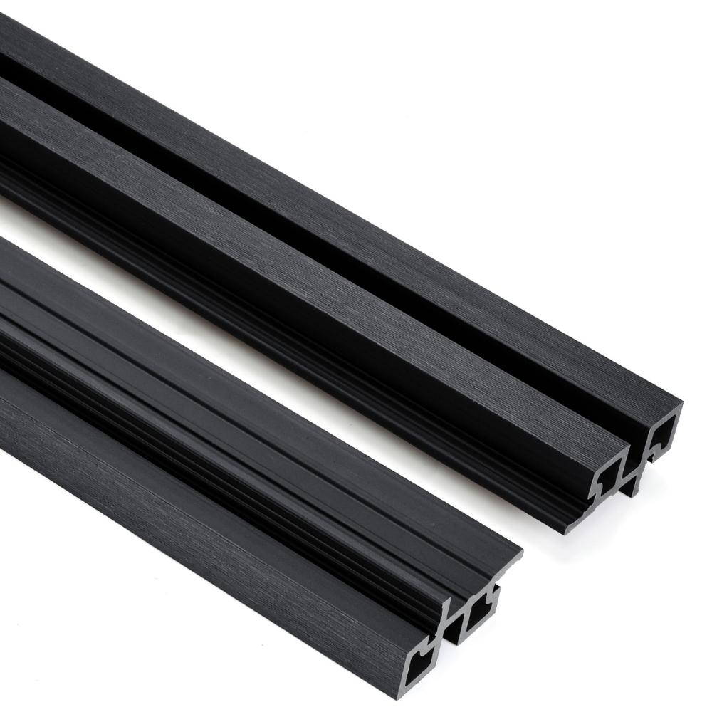 Oakio Proshield Outer Trim 3600 x 76 x 38mm Charcoal