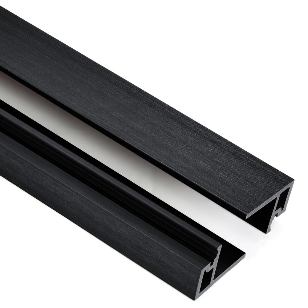 Oakio Proshield Starter Trim 3600 x 76 x 38mm Charcoal