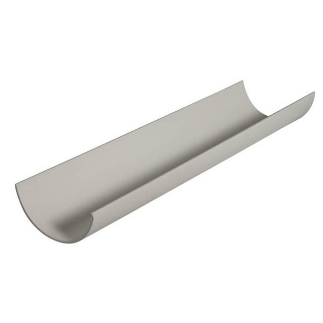 2m Gutter 76mm Mini Flo White