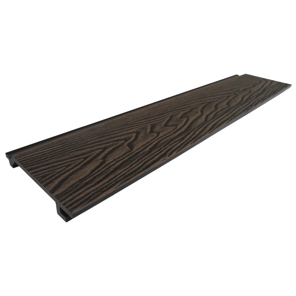 Ronjack Deep Embossed Cladding 3600 x 148 x 21mm Chocolate