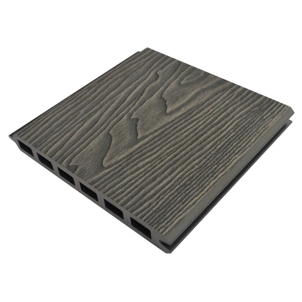 Ronjack Deep Embossed Fence 1820 x 163.5 x 20mm Silver Ash