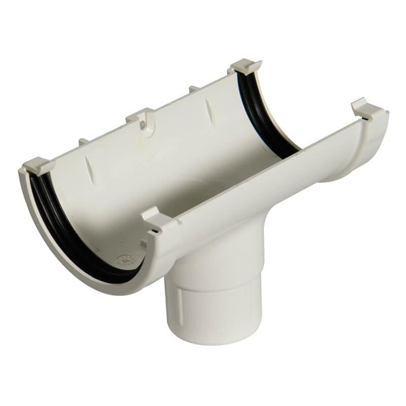 Running Outlet 76mm Mini Flo White