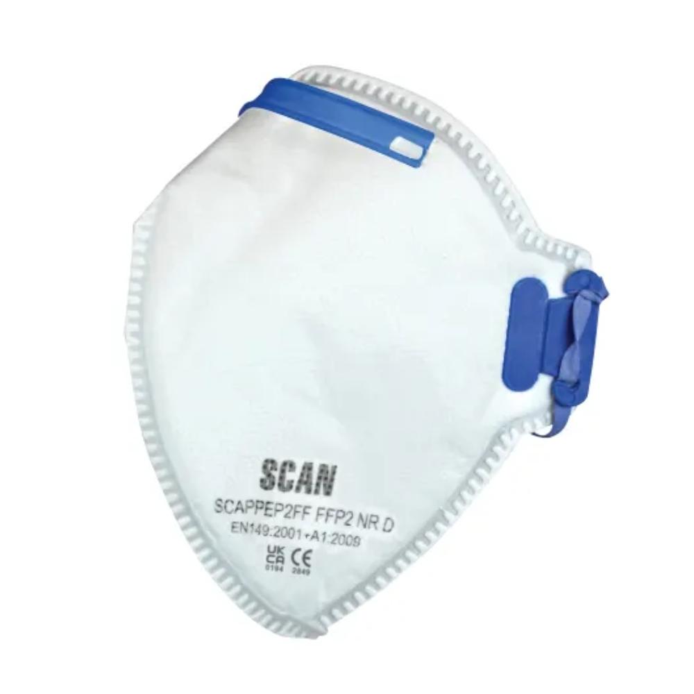 Scan Flat Flat Disposable Mask FFP2 (Pack of 3)