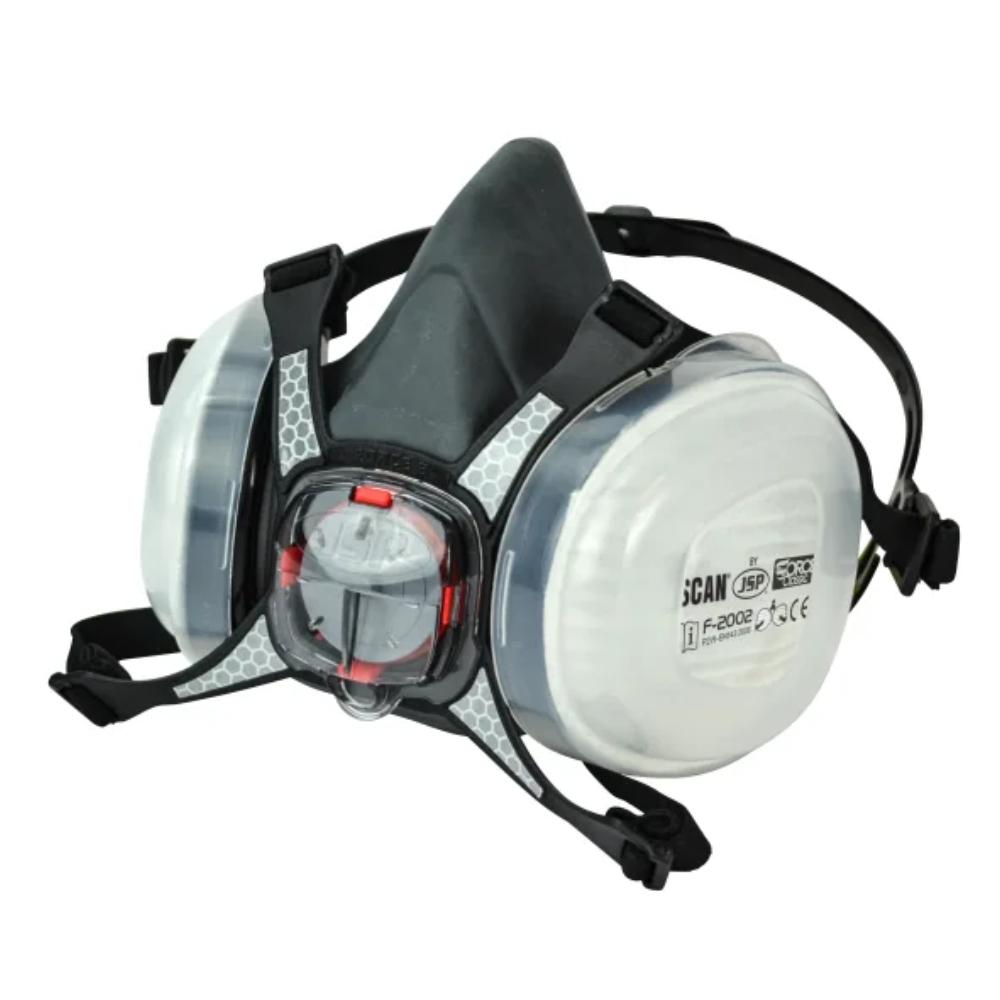 Scan Twin Half Mask Respirator + P2 Refills