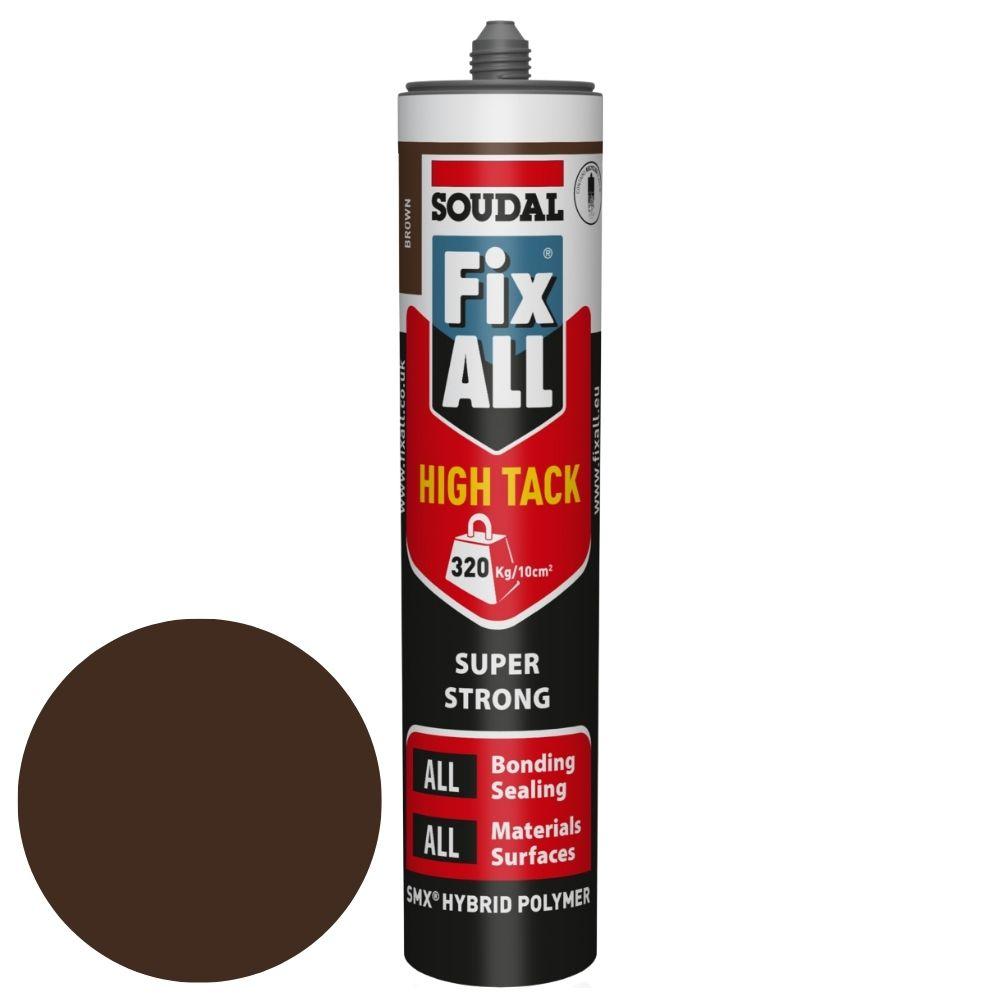 Soudal Fix All High Tack 290ml Brown