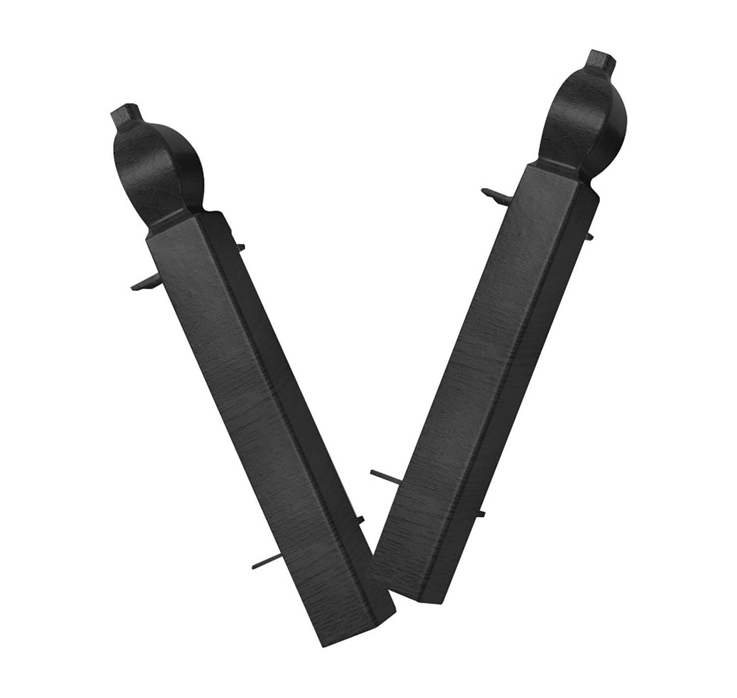 90° x 100mm Ogee External Corner Kit Anthacite (Pk 2)