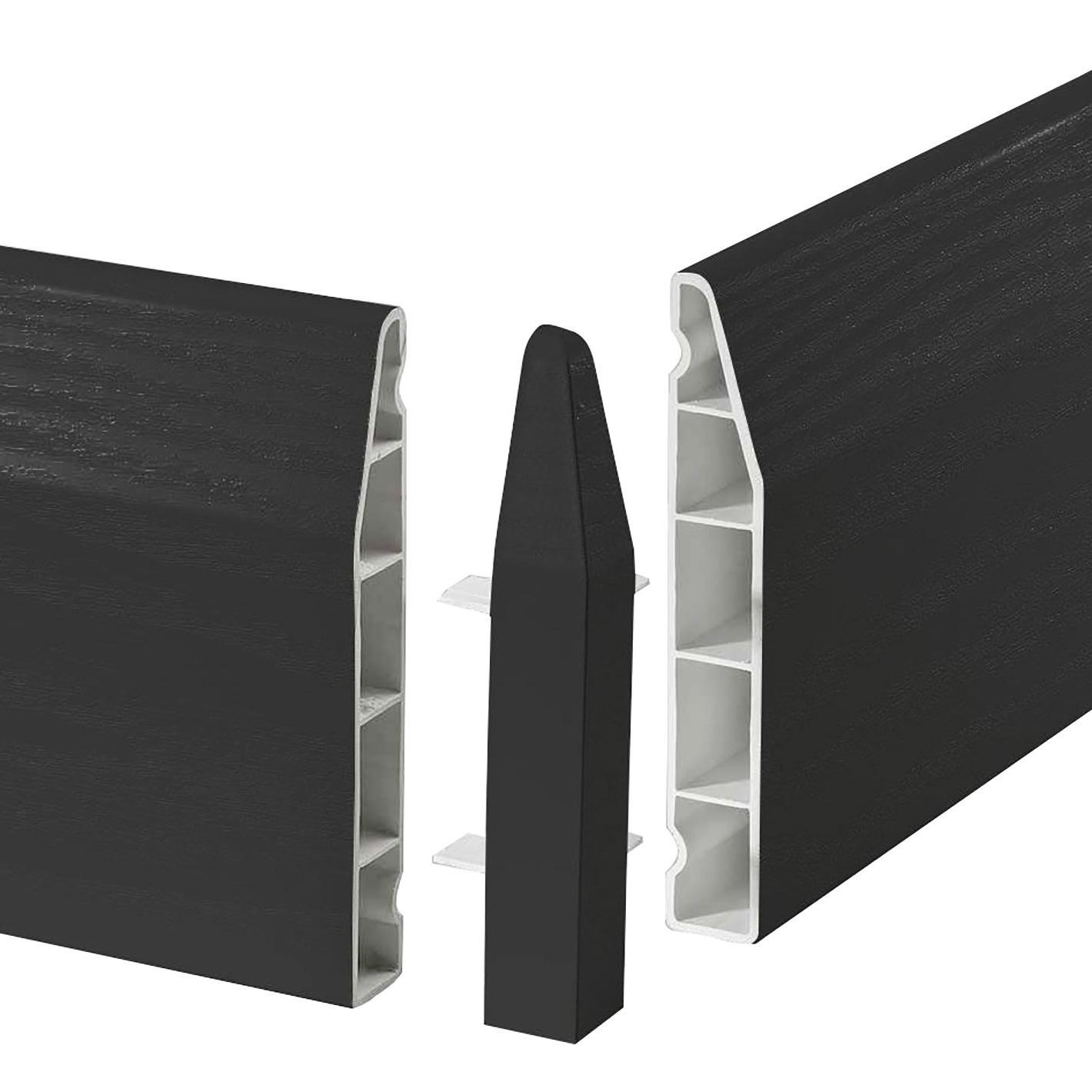 90° x 100mm Chamfered External Corner Kit Anthracite (Pk 2)