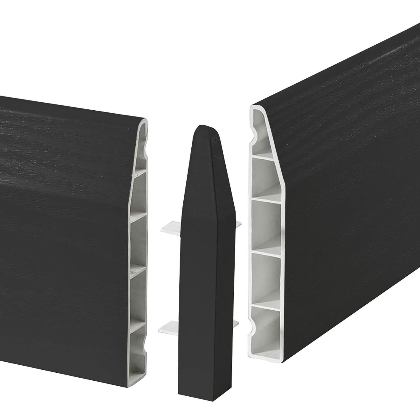 90° x 150mm Chamfered External Corner Kit Anthracite (Pk 2)