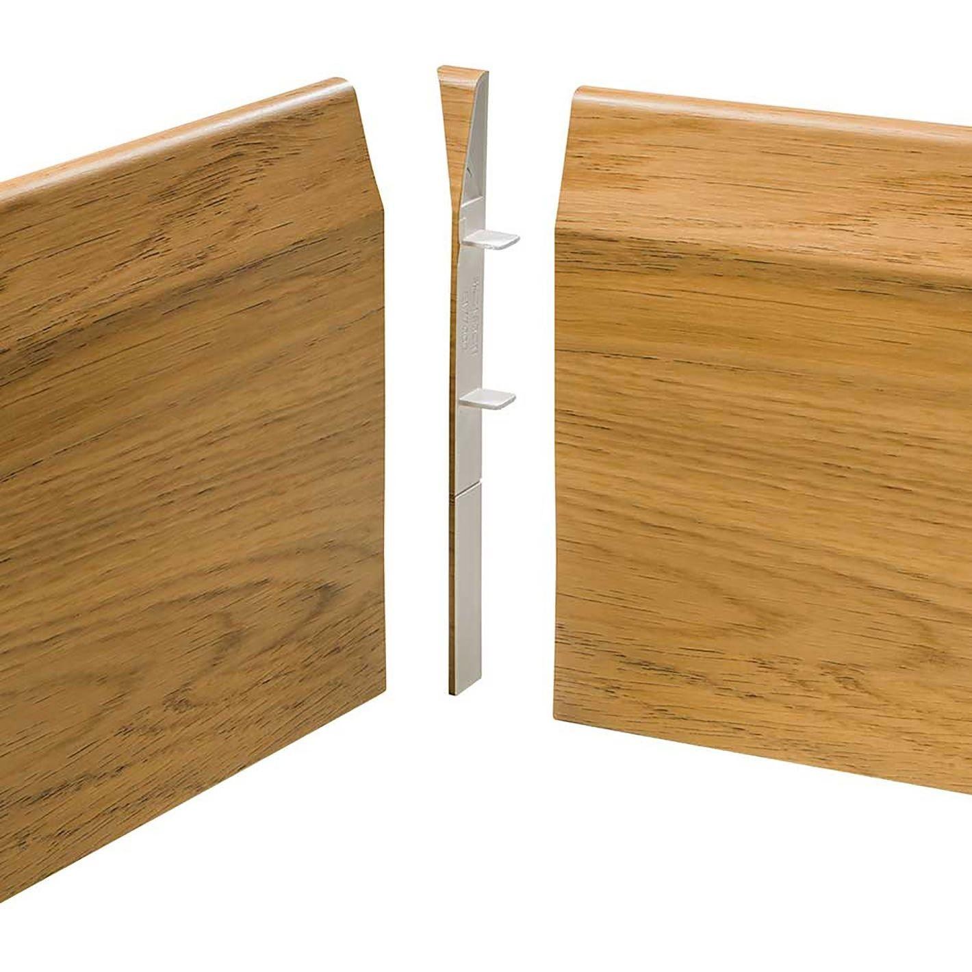 90° x 150mm Chamfered Internal Corner Kit English Oak (Pk 4)