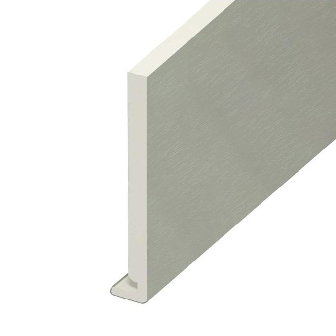 175mm x 16mm Square Fascia x 5m Agate Grey