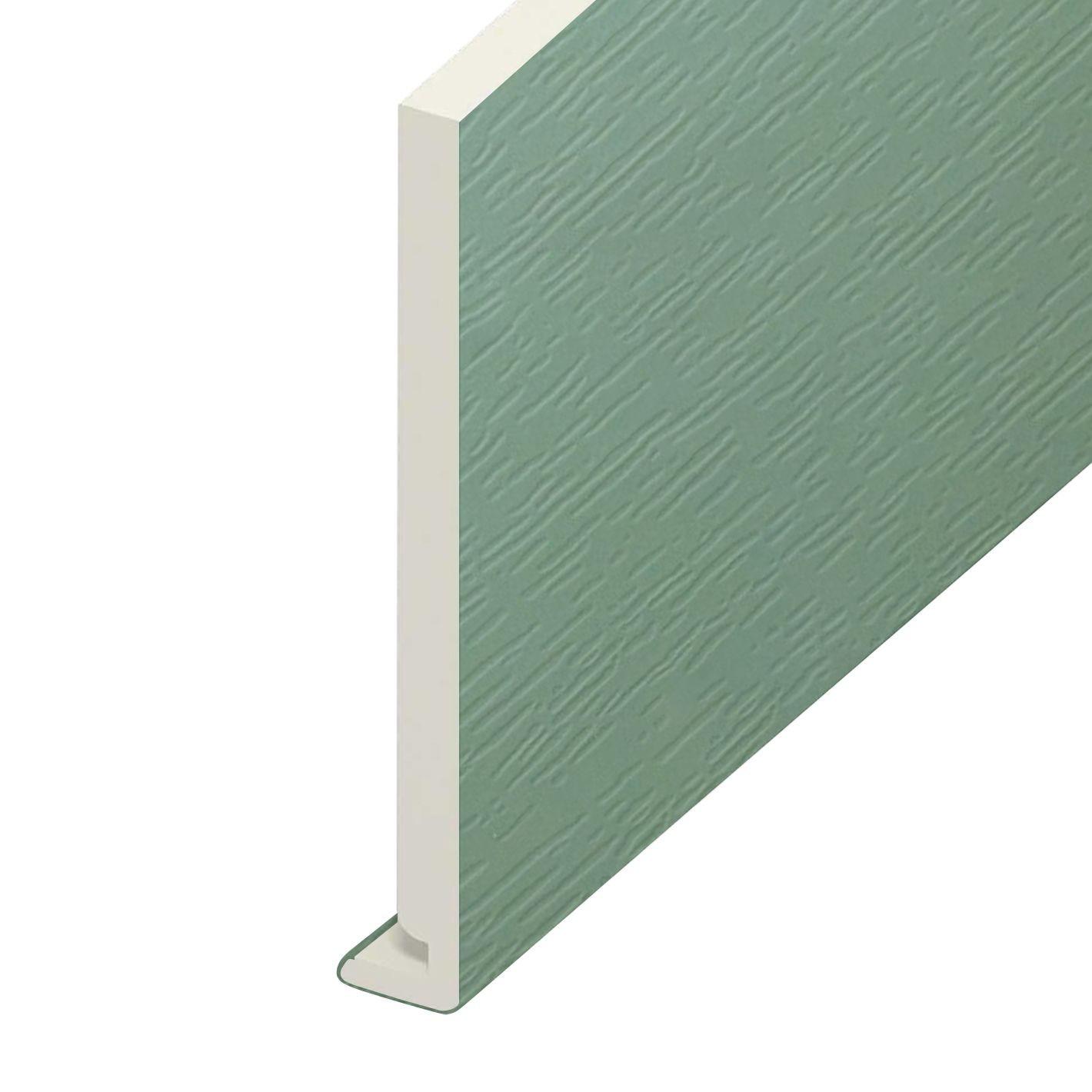 250mm x 16mm Square Fascia x 5m Chartwell Green