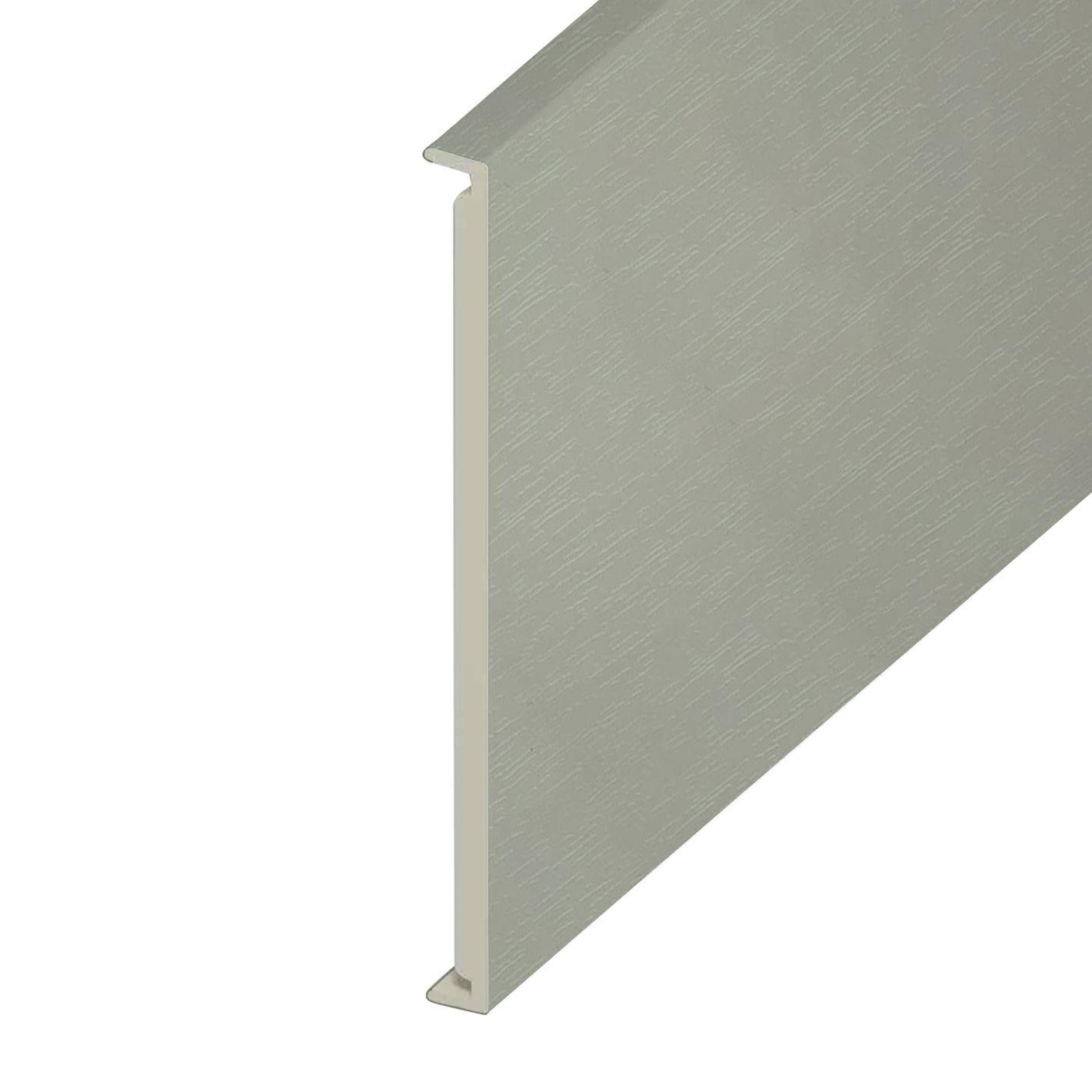 404mm x 16mm Square Fascia x 1.25m Agate Grey