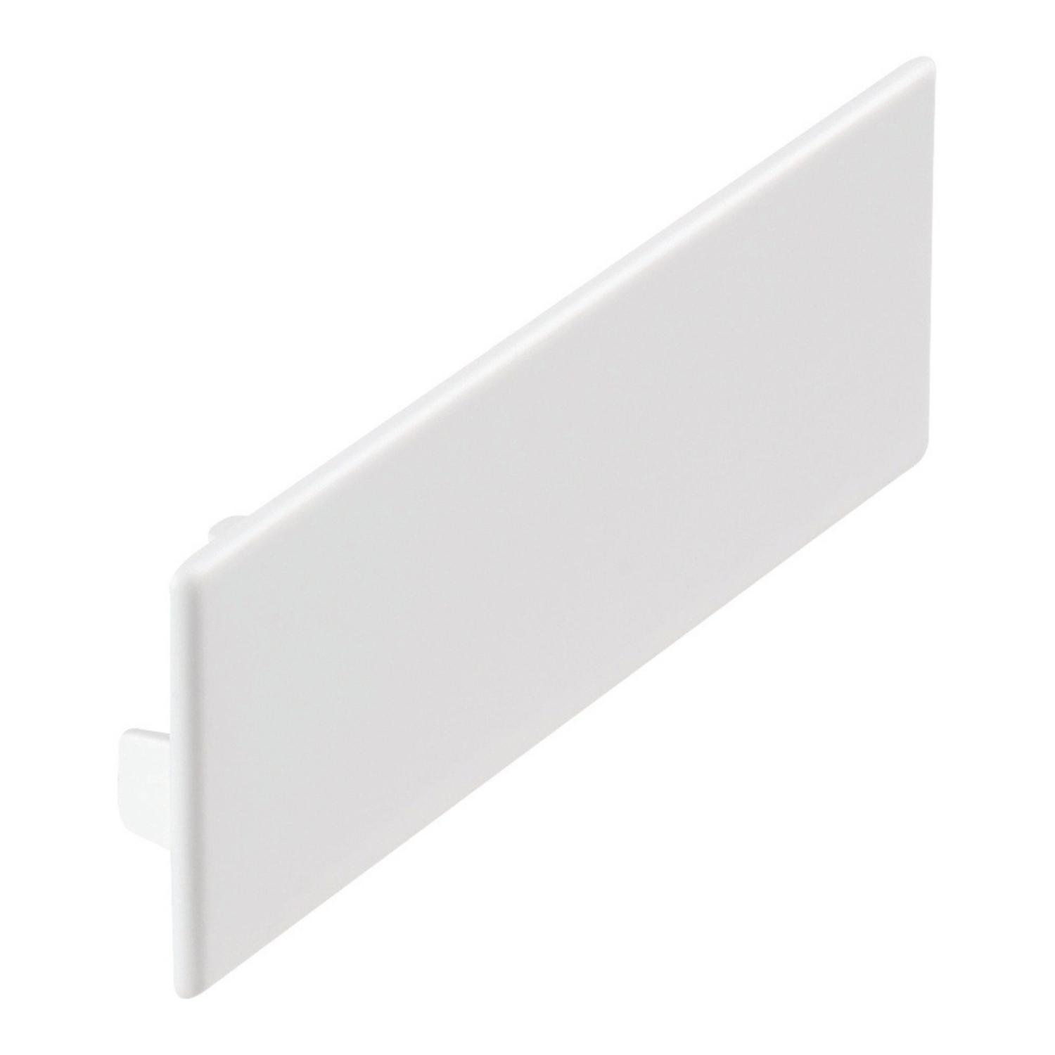 100mm End Cap White