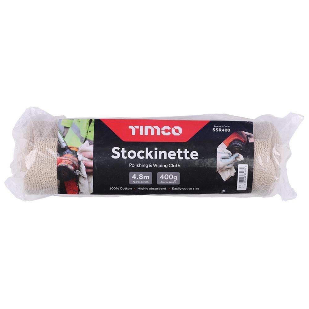 Timco Stockinette Polishing & Wiping Cloth 4.8m