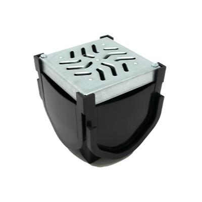 Storm Drain Plus Quad Connector Galvanised