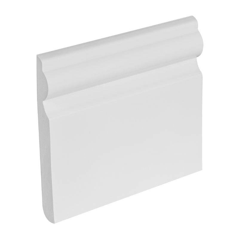 95mm x 12mm Ogee Skirting x 5m White