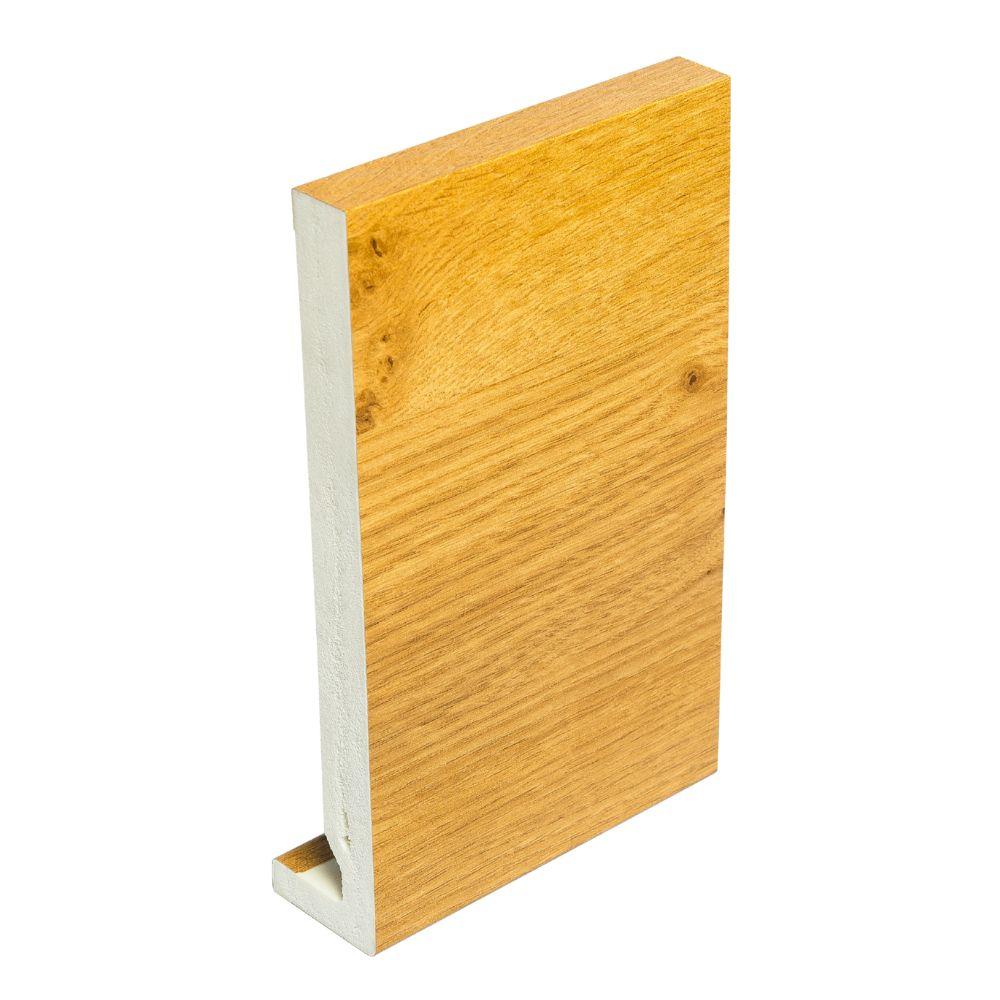 225mm x 16mm Fascia Board x 5m Irish Oak