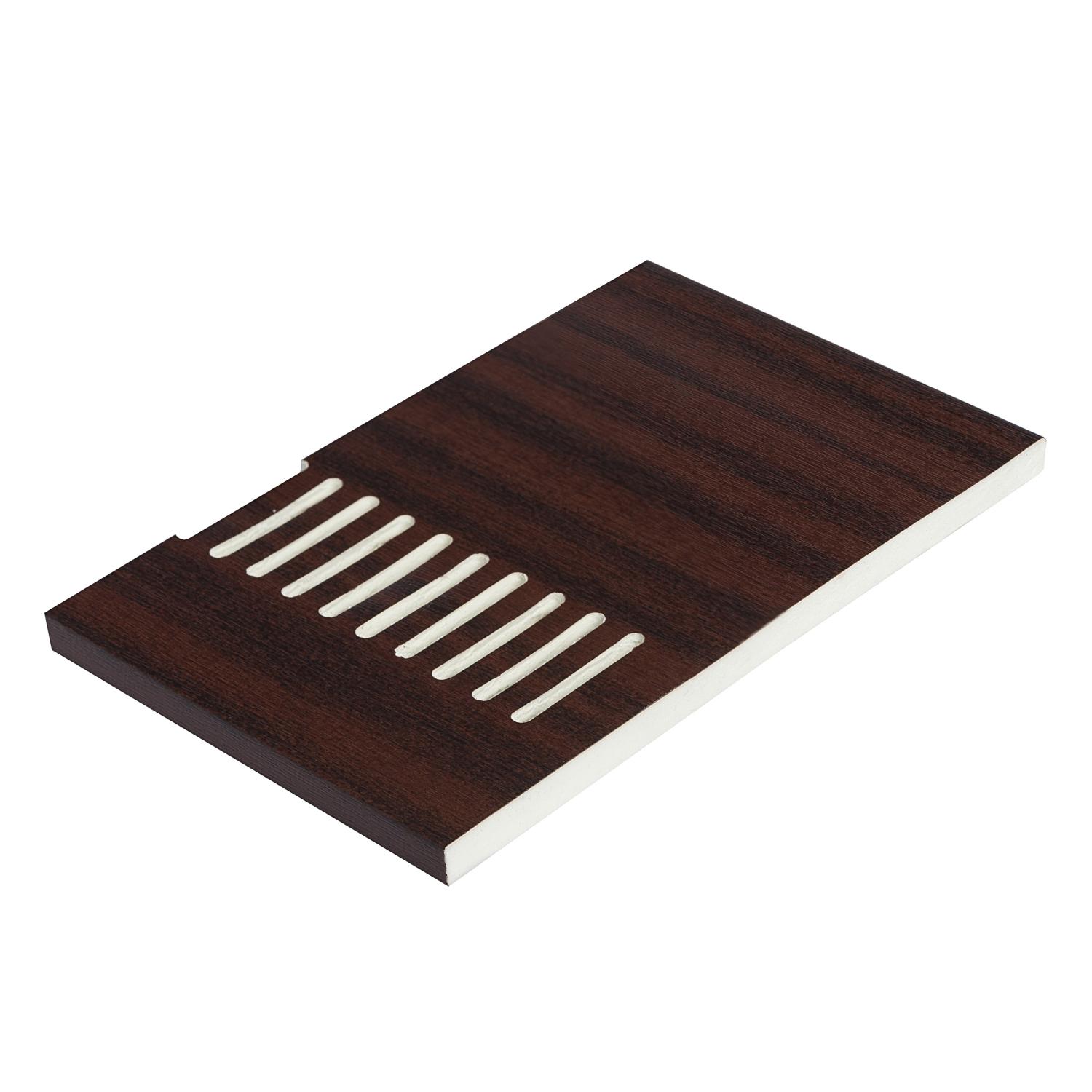 300mm x 9mm Vented Soffit x 5m Mahogany