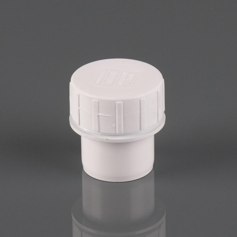 32mm Mupvc Solvent Access Plug White