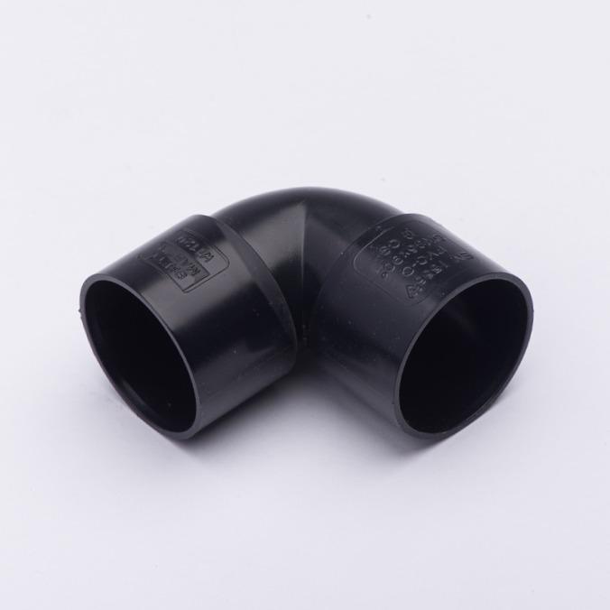 40mm x 90° Mupvc Solvent Knuckle Bend Black