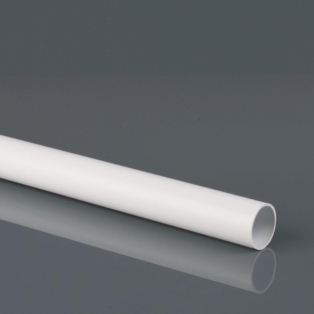 50mm x 3m Mupvc Solvent Waste Pipe White