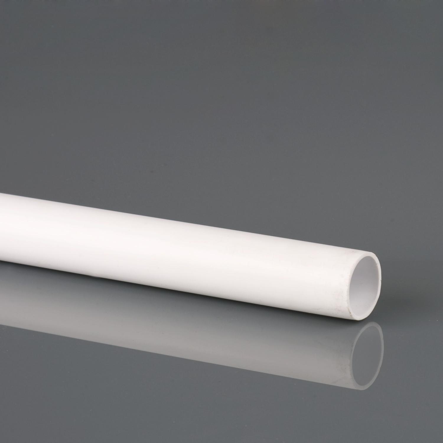 40mm x 3m Push Fit Waste Pipe White