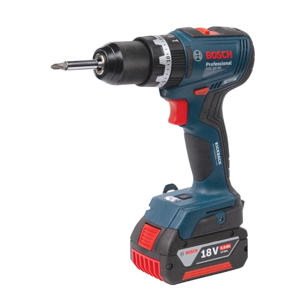 18V Combi Drill with 2 x 4.0Ah Li-Ion Batteries