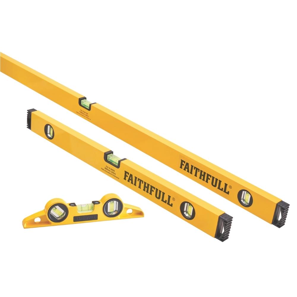 3 Piece Level Set (240mm, 600mm & 1200mm)