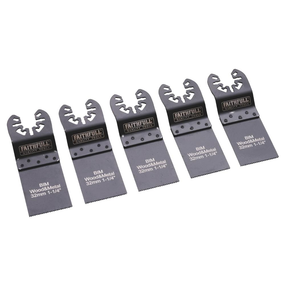 5 Piece Multi-Tool Blade Set
