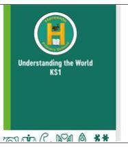 Hareside A4 Exercise Book 10MM Ruled Faint Margin Understanding The World 64 Pages KS1 Colour Print Laminated