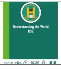 Hareside A4 Exercise Book 8MM Lined Faint 64 Pages Understanding World KS2 Colour Print Laminated