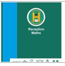 Hareside A4 Exercise Book 10MM Squared 64 pages Reception Maths Colour Print Laminated