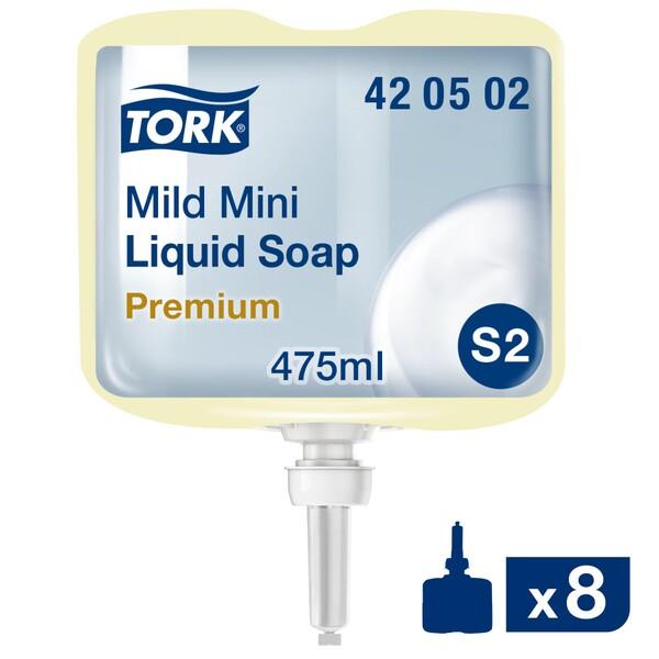 Tork Mild Mini Liquid Soap 475ML (Case 8)