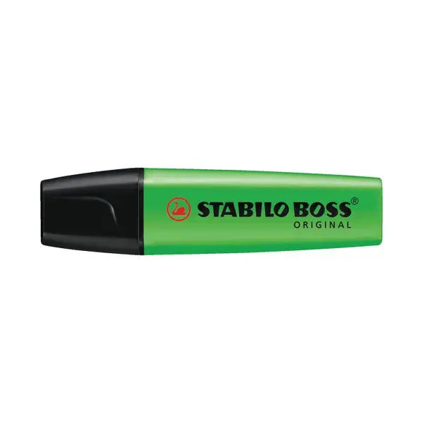 Stabilo Boss Highlighters Chisel Tip 2-5mm Line Green