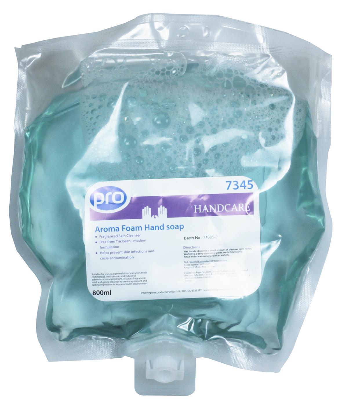 PRO Aroma Foam Hand Soap 6 x 800ml Pouches