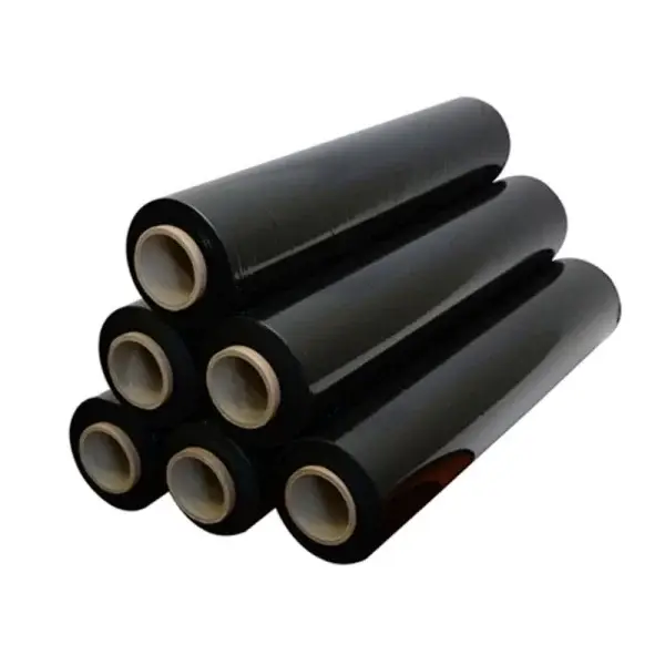 Stretch Wrap Black 400mm x250M  Box of 6