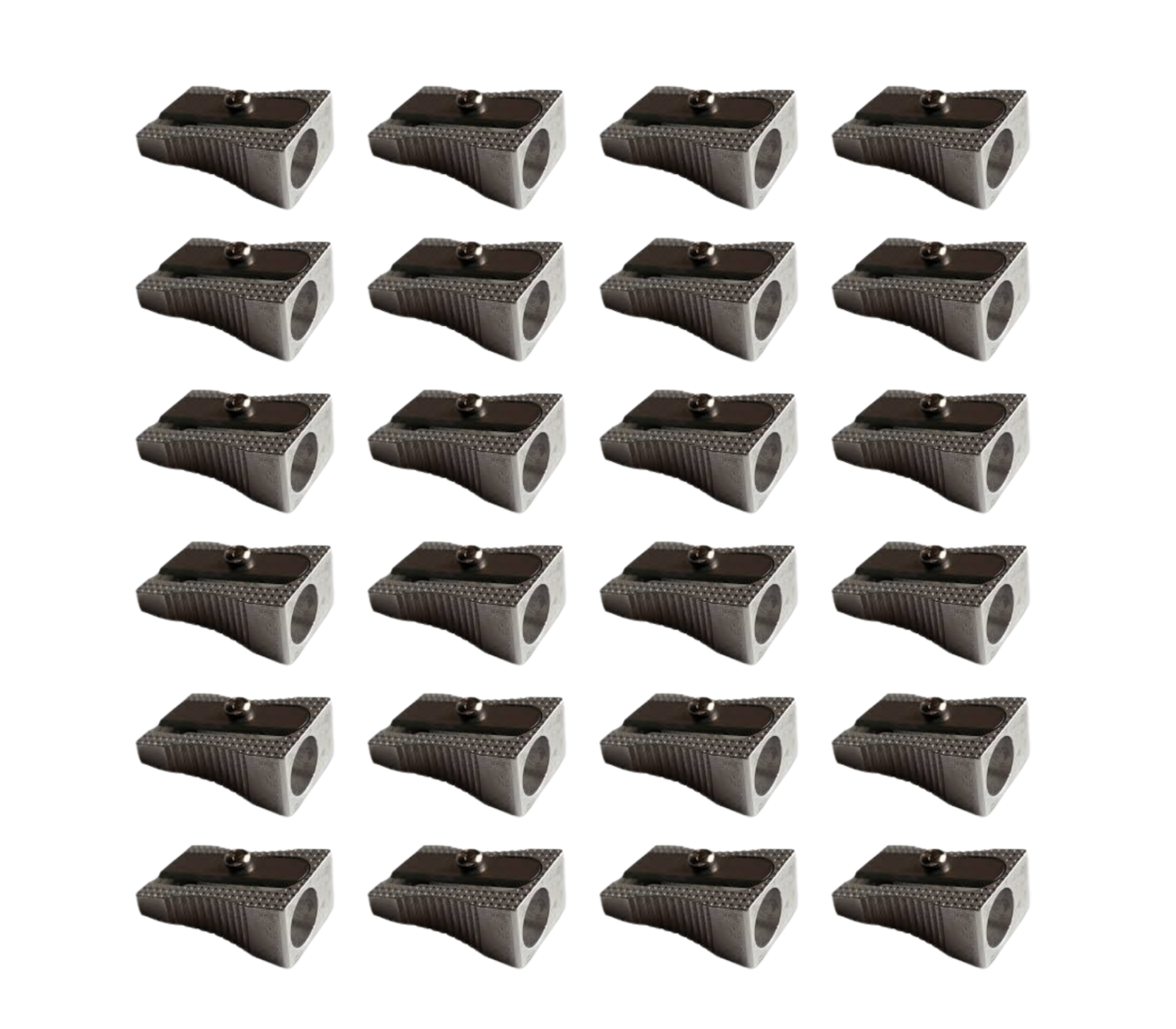 Sharpener Metal Single Hole Box of 24