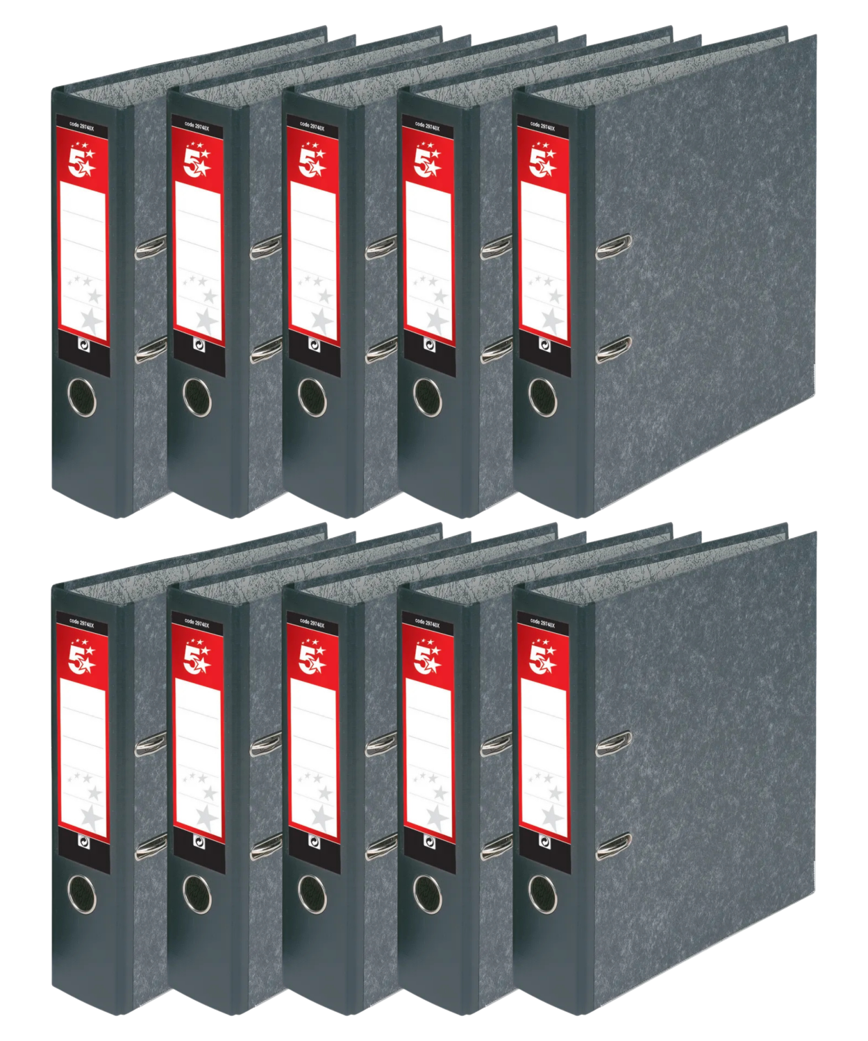 Lever Arch File Foolscap Cloud Box of 10