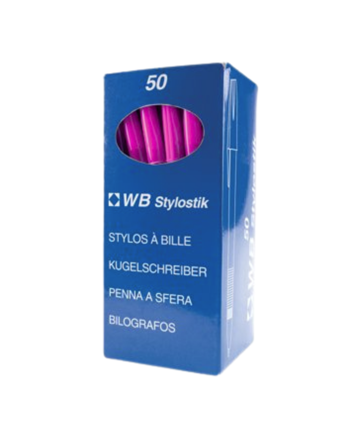 Ballpoint Pen Pink Box of 50