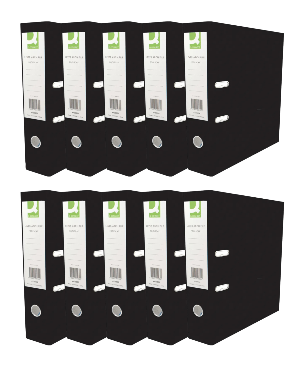 Lever Arch File A4 Black Box of 10
