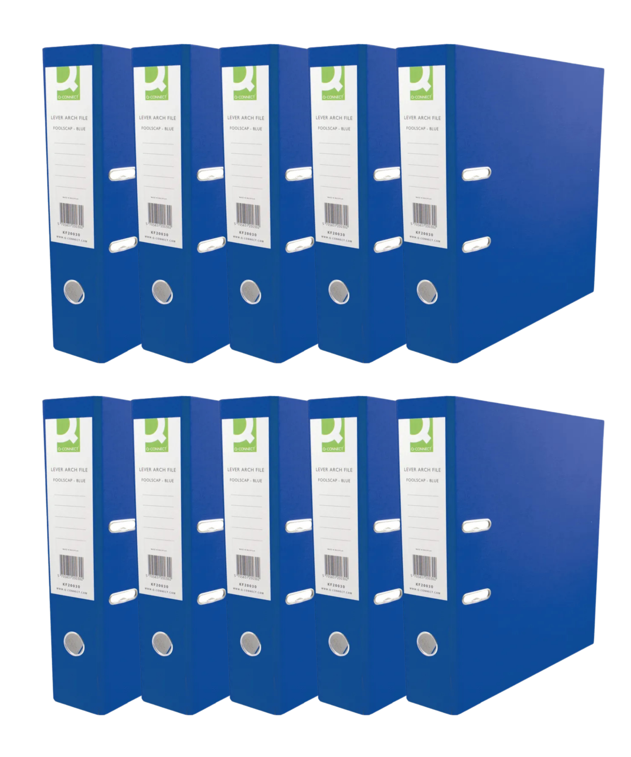 Lever Arch File A4 Blue Box of 10