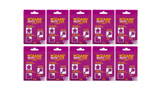 Self Adhesive White Tac 70g Box of 10