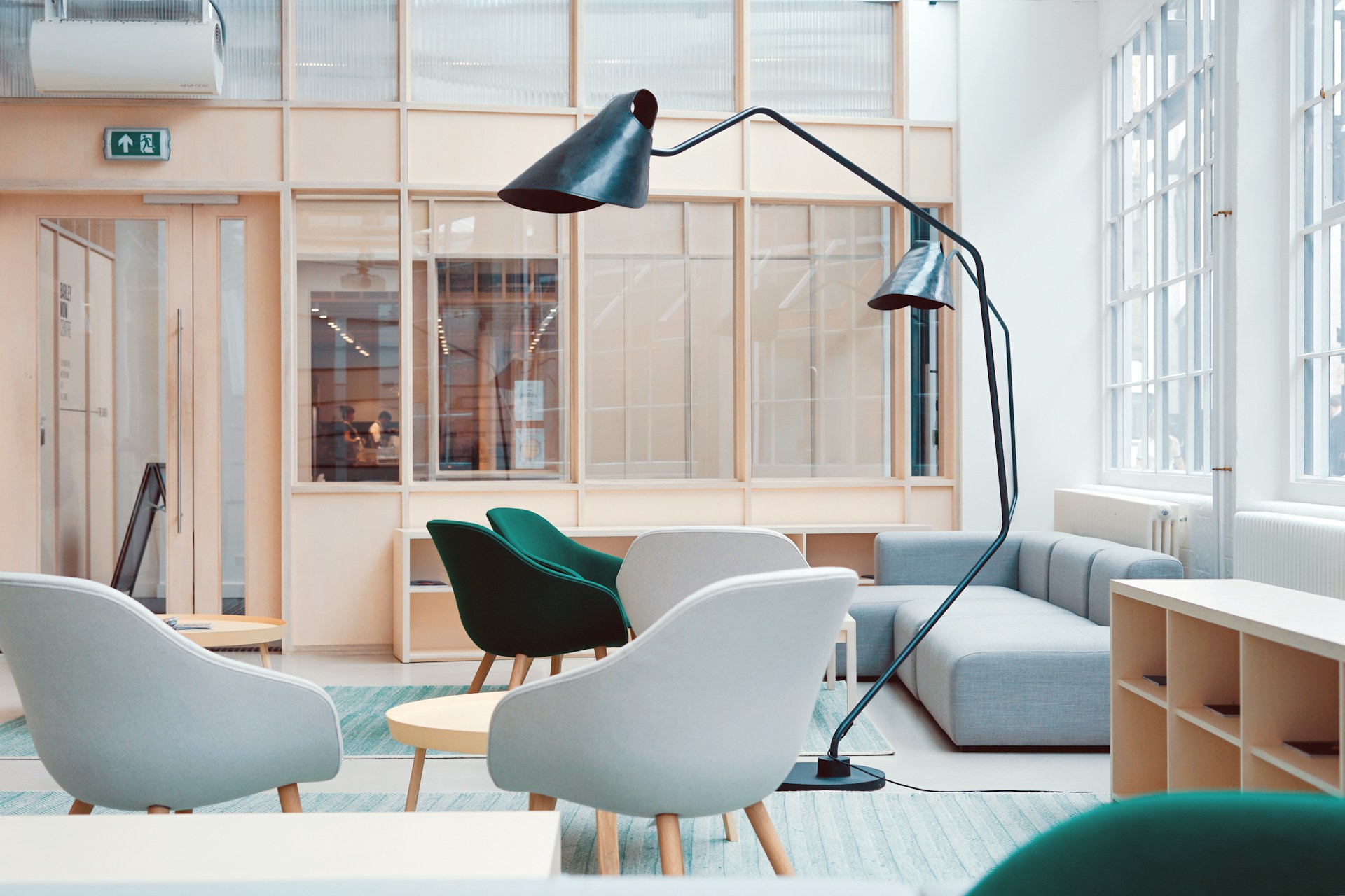 Sustainable office interiors