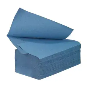 Blue Recycled Hand Towel 12x250